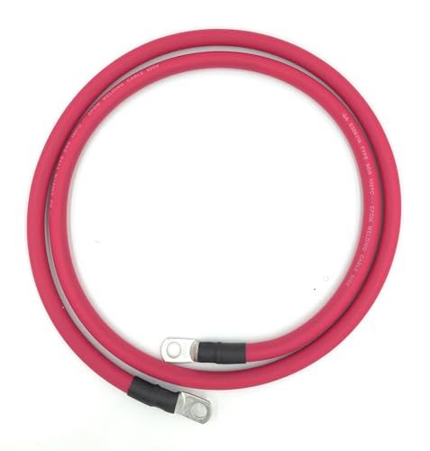 End Game 6 AWG Gauge Premium Battery Cables, Made in The USA, - Product Imagery