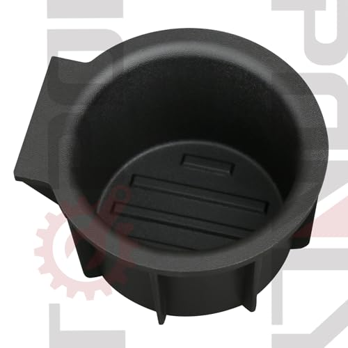 TQPONLY Flow Through Center Console Cup Holder Insert - Product Imagery