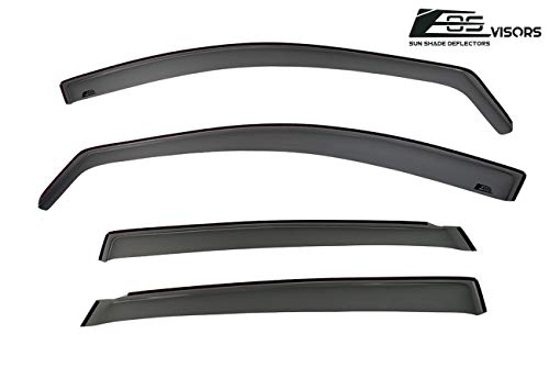 for 2007-2011 Honda CR-V CRV | EOS Visors in-Channel Style JDM - Product Imagery