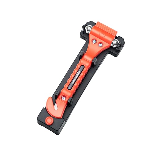 Amazon Basics Emergency Escape Tool, Window Breaker and Seatbelt - Product Imagery