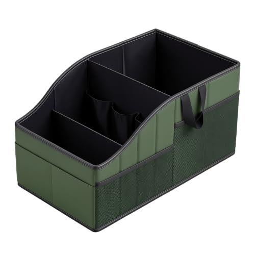 WHHMK Sturdy Leather Car Storage Support Up to 33 LB of Weight, - Product Imagery