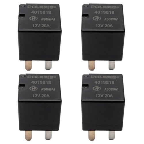 4016819-12V (Set of 4) 12VDC 20A 4PIN Ultra Micro ISO Automotive - Product Imagery