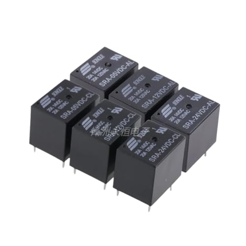 5PCS/Lot Relay SRA-05V 12V 24VDC-AL-CL T74 20A 4/5PINS Single - Product Imagery