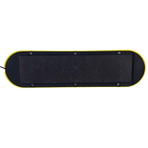 YELLOW shell withTaxi Sign and Magnetic Base,12VDome light,Taxi - Product Imagery
