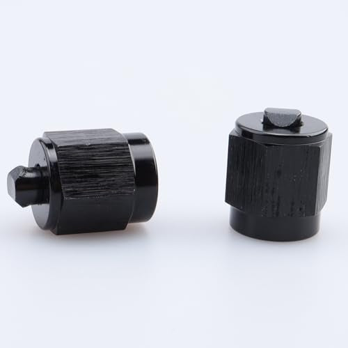 AC PERFORMANCE -3 AN Female Flare Cap Block off Fitting Plug - Product Imagery