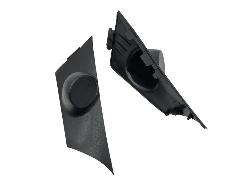 1 Pair Car Front Left and Right Door Tweeters Triangle Speakers - Product Imagery