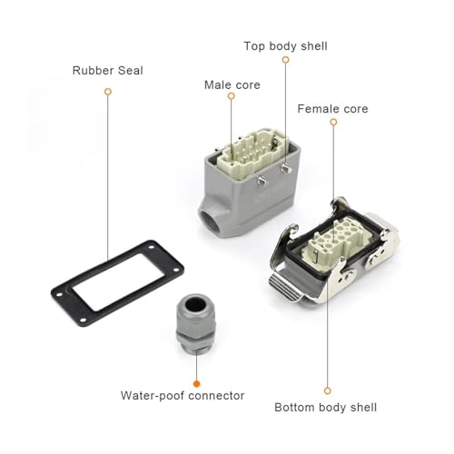 1pc Heavy Duty Waterproof Connector Tool-Free Wiring -for - Product Imagery