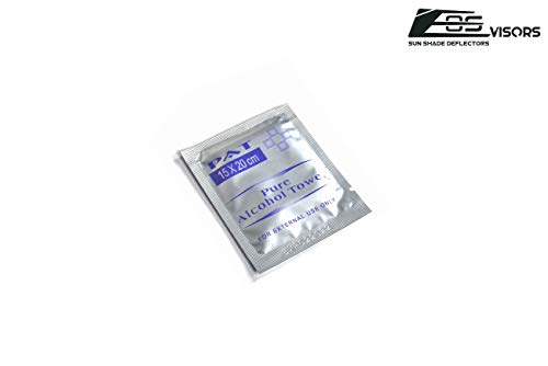 for 1978-1985 Mazda RX-7 | EOS Visors Smoke Tinted JDM Tape On - Product Imagery
