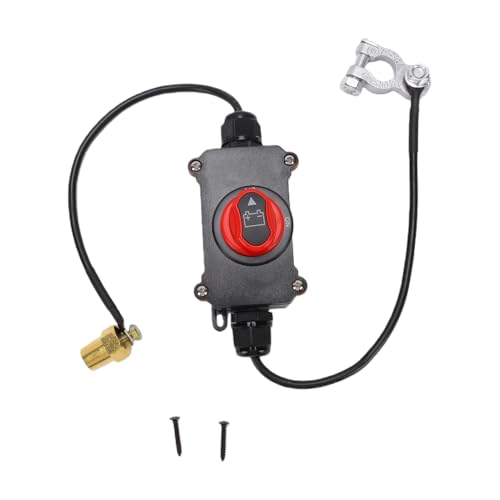 WALFRONT Battery Disconnect Switch 50A, Top Post Isolator for - Product Imagery