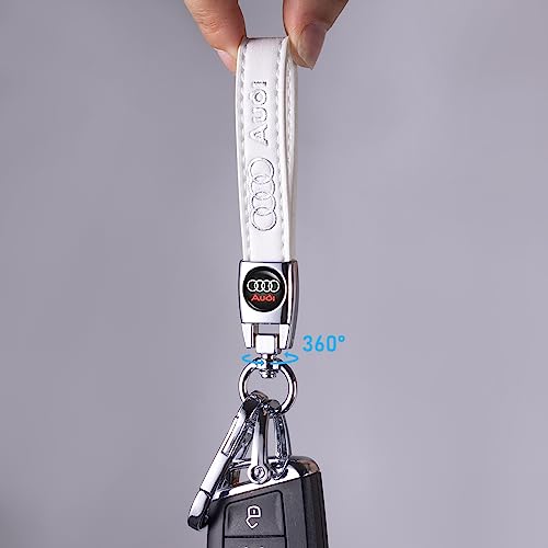 TACOMA Genuine Leather Car Keychain for Key Chain for Men and - Product Imagery