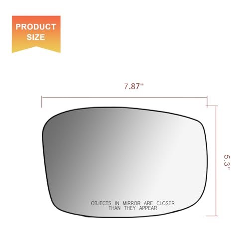 Passenger Side Mirror Replacement for Honda Odyssey 2018 2019, - Product Imagery