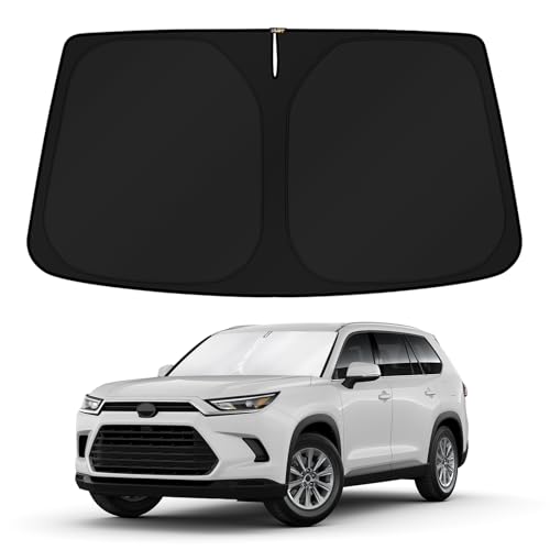 KUST Windshield Sun Shade for 2024 2025 2026 Toyota Grand - Product Imagery