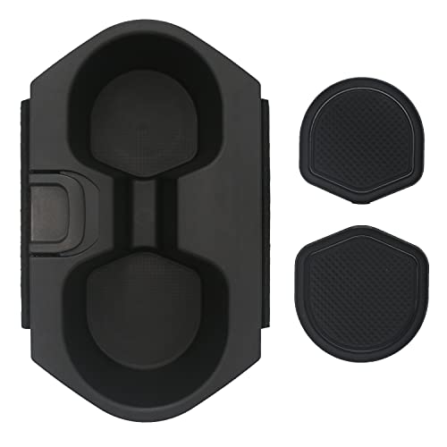 APPERFiT Civic Cup Holder Insert w/Coaster for Center Console - Product Imagery