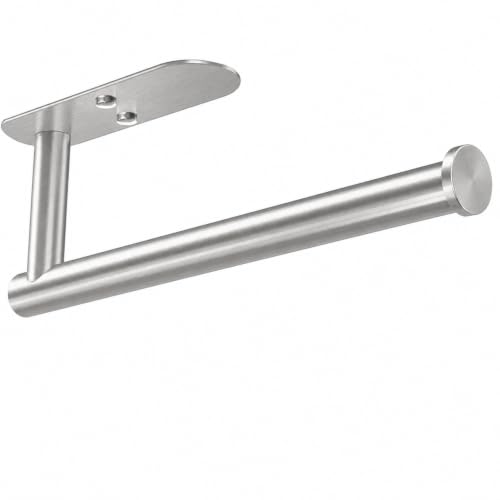 VAEHOLD Adhesive Paper Towel Holder Under Cabinet Mount, Wall - Product Imagery