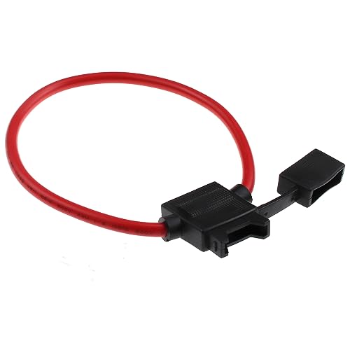ZOOKOTO Inline Fuse Holder 30A,18 AWG Gauge Wire Car Auto - Product Imagery