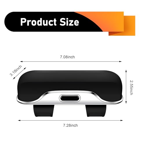 Car Visor Sunglass Holder, ABS Anti-scratch Eyeglasses - Product Imagery