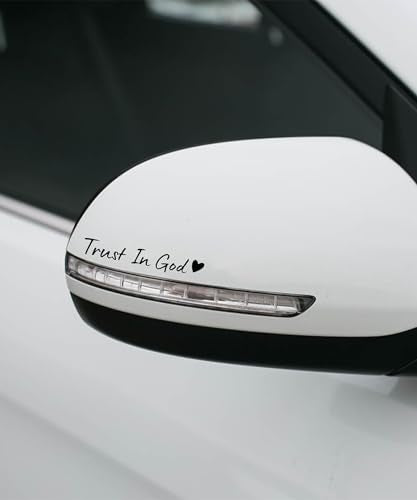 SCUARI 4PCS Car Stickers,Cars Decals,Car Accessories Trust in - Product Imagery