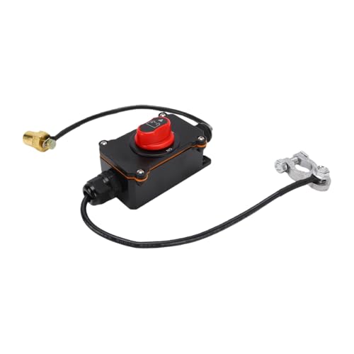 WALFRONT Battery Disconnect Switch 50A, Top Post Isolator for - Product Imagery