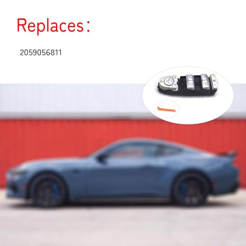 Power Master Window Switch Button Black for Mercedes-Benz W205 - Product Imagery