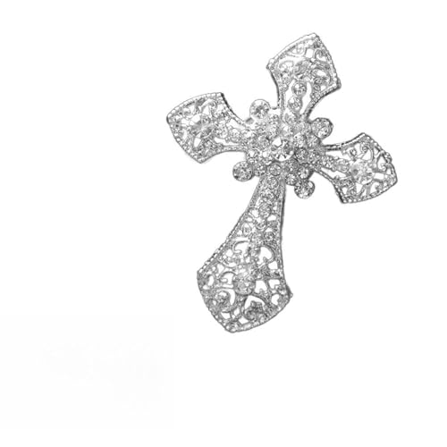 Bling Cross Car Air Vent Clip, Crystal Cross Rhinestone Vehicle - Product Imagery