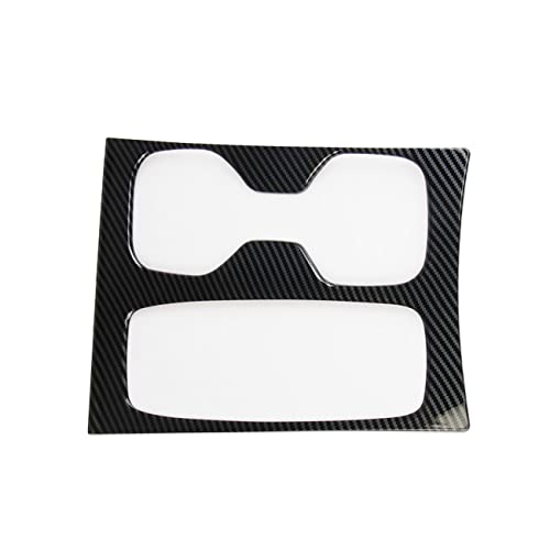 Carbon Fiber Center Console Gear Shift Cupholder Panel Cover - Product Imagery