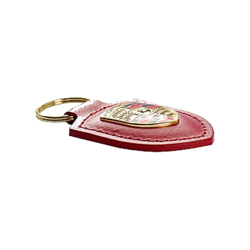 Porsche Genuine Key Chain Ring Vehicle Keys Crest Keyfob - Product Imagery