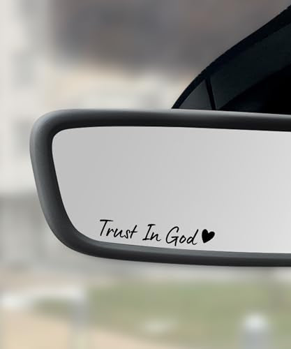SCUARI 4PCS Car Stickers,Cars Decals,Car Accessories Trust in - Product Imagery