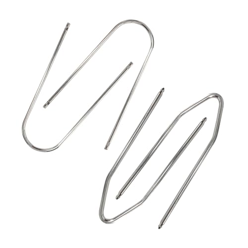 Dickno 4 PCS Car Radio Removal Pry Tool, U/V-Shaped Stainless - Product Imagery