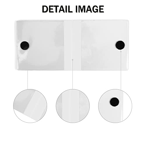 UYYE Car Registration & Insurance Card Holder, 2-Pack - White, - Product Imagery