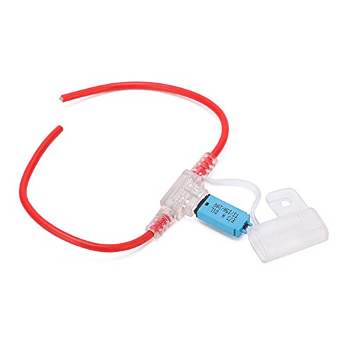 31.5cm Manual Reset Circuit Breaker Holder, 15A Auto Reset Block - Product Imagery