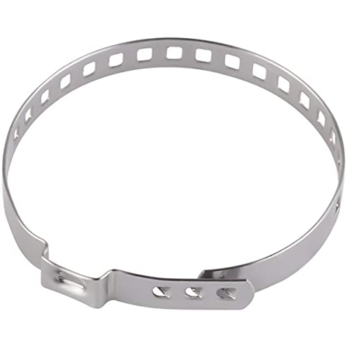10PCS CV Joint Boot Crimp Clamp Kit, Stainless Steel Adjustable - Product Imagery