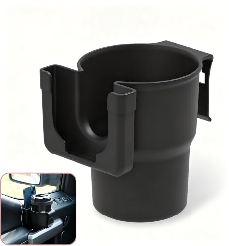 Car Door Cup Holder, 2-in-1 Bottle Stand & Phone Mount, - Product Imagery