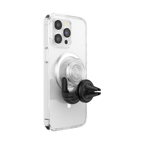 PopSockets Car Phone Mount, Vent Mount - Black - Product Imagery