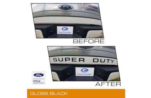 EyeCatcher Tailgate Insert Letters fits 2008-2016 Ford Super - Product Imagery