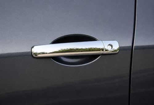 Sizver Chrome Door Handle Covers for 2008-2013 Nissan Rogue - Product Imagery