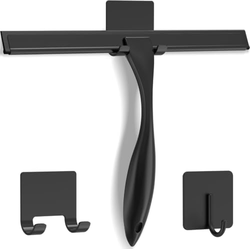 All-Purpose Stainless Steel Shower Squeegee for Shower Doors - Product Imagery