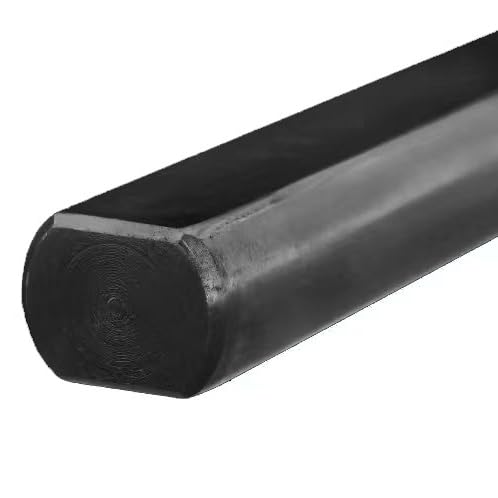X-AVION 3/4" Double D Solid Steel Steering Shaft - 22" Polished - Product Imagery