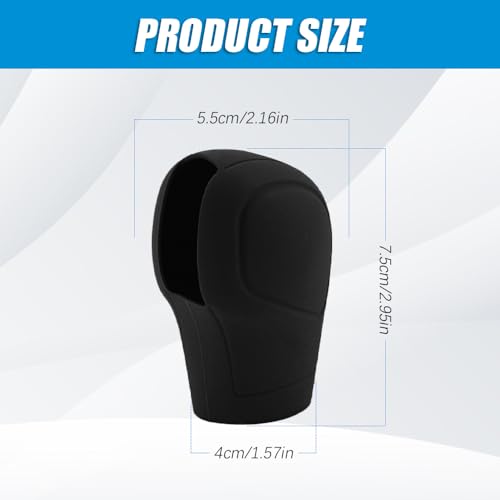 Car Gear Shift Knob Cover, Gear Shift Knob Cover Car Protect - Product Imagery
