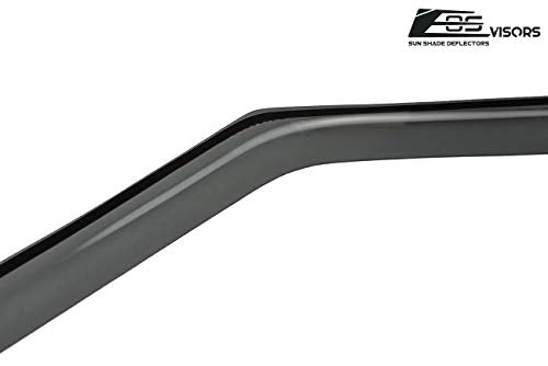 for 1978-1985 Mazda RX-7 | EOS Visors Smoke Tinted JDM Tape On - Product Imagery