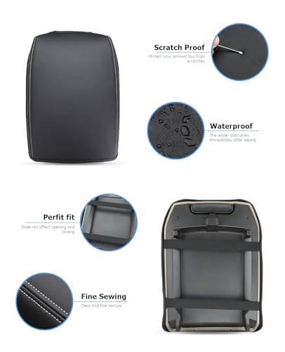 INTGET Center Console Cover for Volkswagen Atlas Accessories - Product Imagery