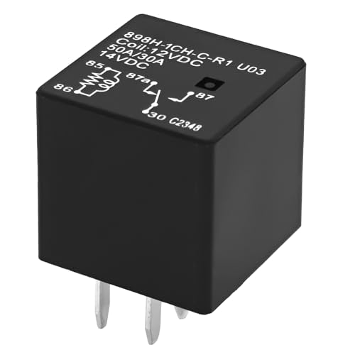 898H-1CH-C-R1 U03 Automotive Relay, 12VDC 50A 5 Pins SPDT - Product Imagery