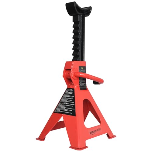 Amazon Basics Steel Jack Auto Stands, 3 Ton (2.7 metric Ton) - Product Imagery