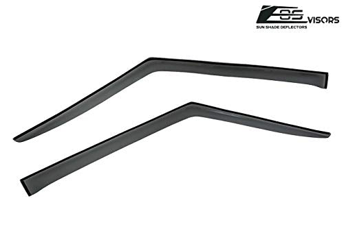 for 1978-1985 Mazda RX-7 | EOS Visors Smoke Tinted JDM Tape On - Product Imagery