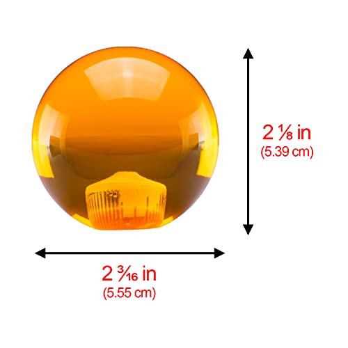 JDMBESTBOY Universal Z Shift Knob Ball 1-7 Star 54mm Adapters - Product Imagery