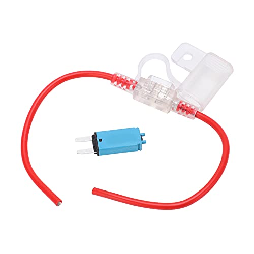 31.5cm Manual Reset Circuit Breaker Holder, 15A Auto Reset Block - Product Imagery