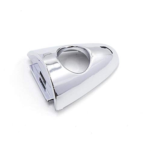 Front Left Door Handle Keyhole Finish Cover Cap Chrome - Product Imagery