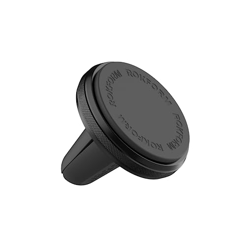 Rokform Magnetic Vent Phone Mount, Super Grip Clip (Black) - Product Imagery