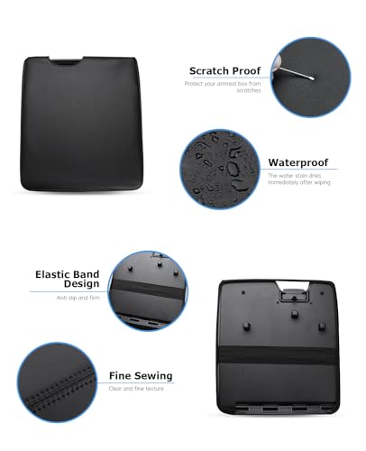 INTGET Center Console Armrest Cover for 2026 Ford F150 - Product Imagery