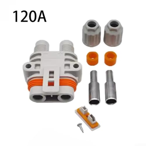 Professional Grade 120A Rated Male and Female Waterproof - Product Imagery