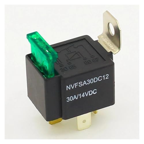 1pc 4 pin 30A relays top Grade Quality Relay with Fuse, Coil - Product Imagery